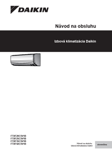 FTXF-C_3PSK520336-9K_Operation manual_Slovakian download